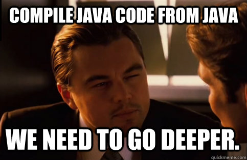 Compiling in Inception